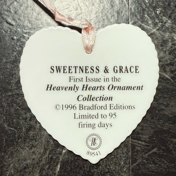 THE BRADFORD EDITIONS “Sweetness and Grace” and “Goodness and Hope” Ornaments - Picture 3 of 11